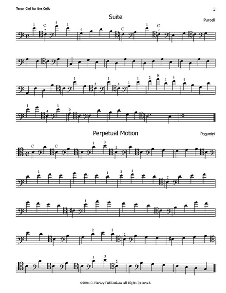 Tenor Clef for the Cello - PDF Download