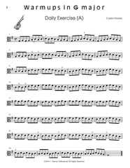 Warming Up for Viola, Book One - PDF Download