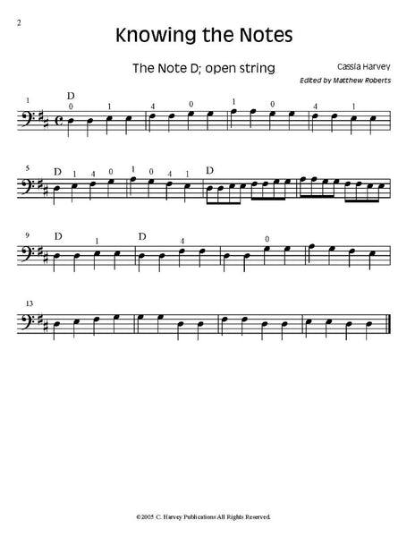Knowing the Notes for Bass - PDF Download
