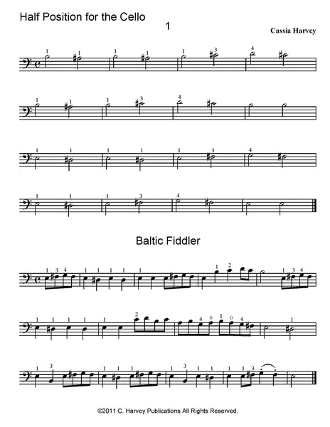 Half Position for the Cello - PDF Download