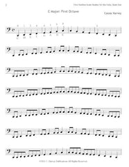 First Position Scale Studies for the Cello
