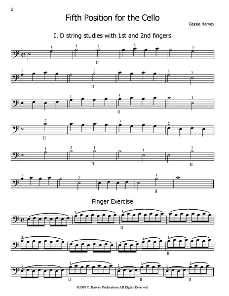 Fifth Position for the Cello - PDF Download