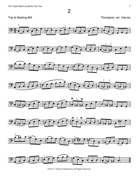 The Triplet Book for Cello, Part Two: Chromatic Fingering - PDF download