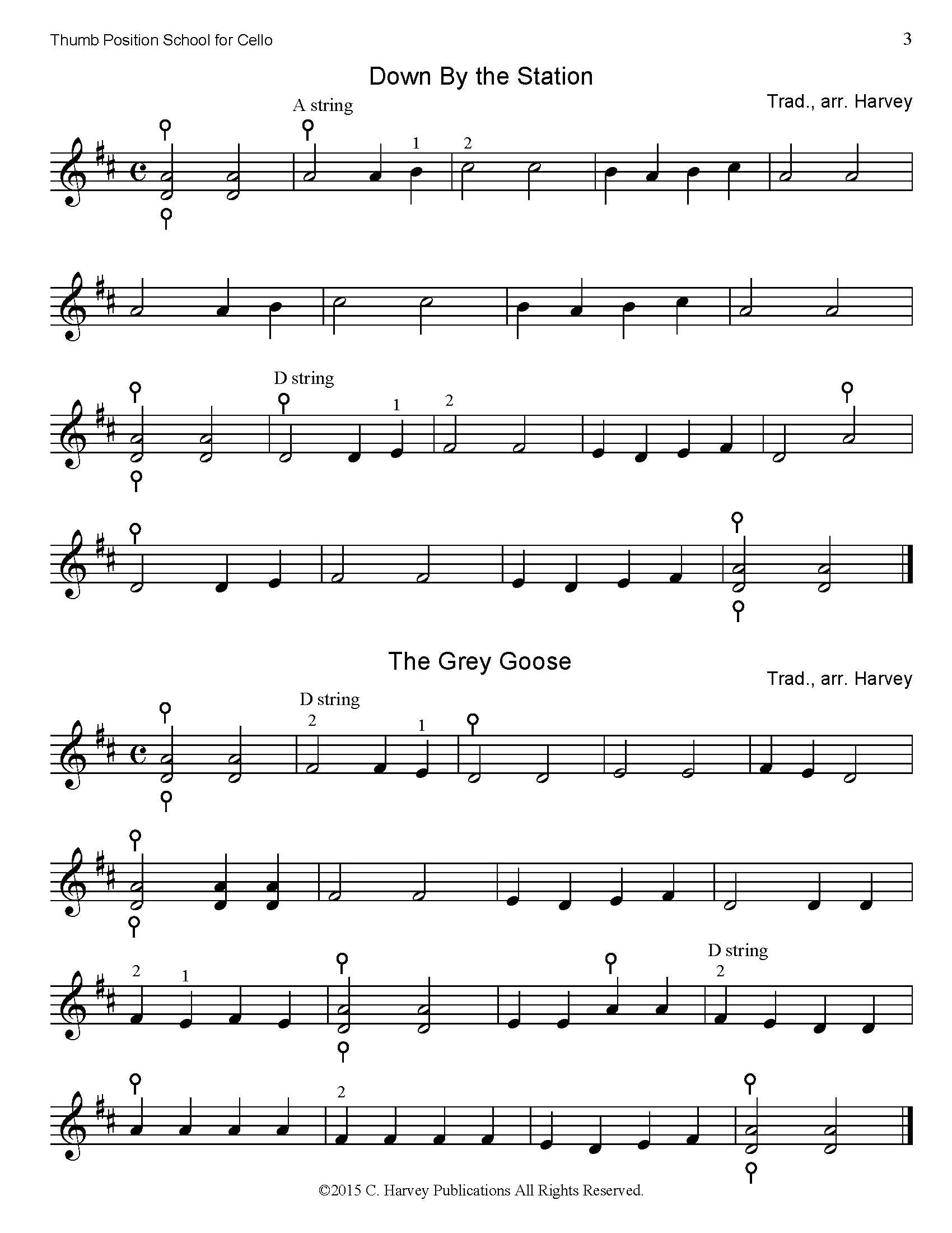 Thumb Position School for Cello - PDF Download