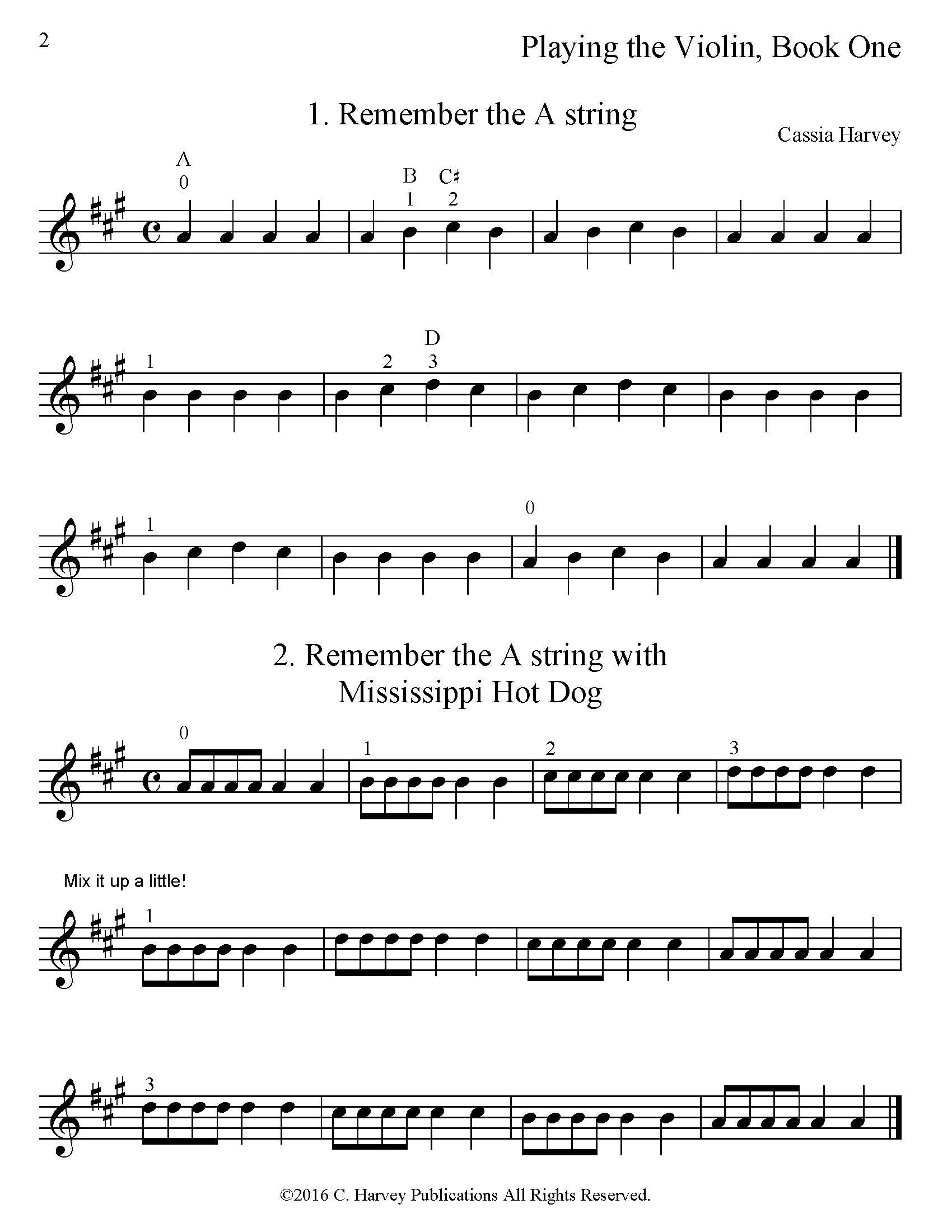 Playing the Violin, Book One - PDF Download