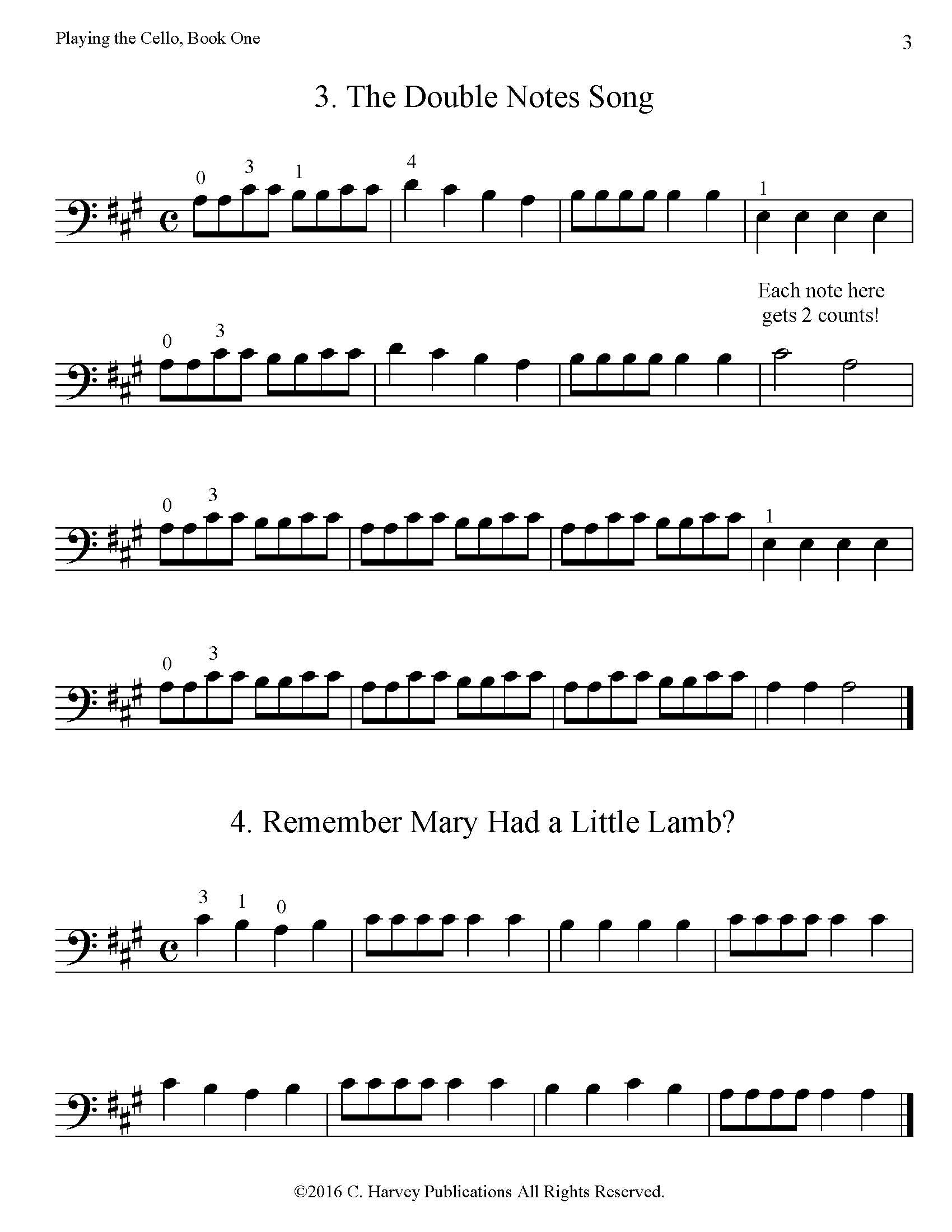 Playing the Cello, Book One - PDF Download