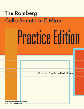 The Romberg Cello Sonata in E Minor Practice Edition - PDF download