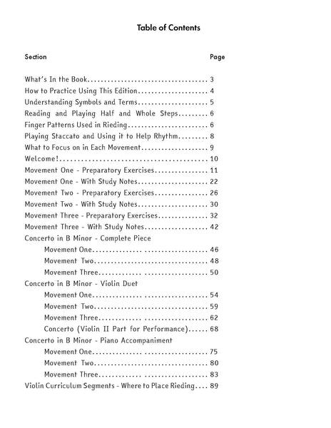 The Rieding Violin Concerto in B Minor Practice Edition - PDF download