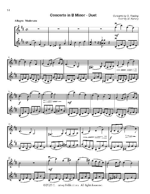 The Rieding Violin Concerto in B Minor Practice Edition - PDF download