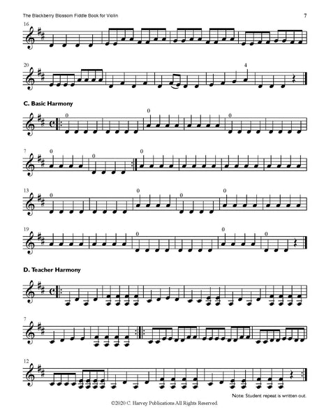 The Blackberry Blossom Fiddle Book for Violin - PDF Download