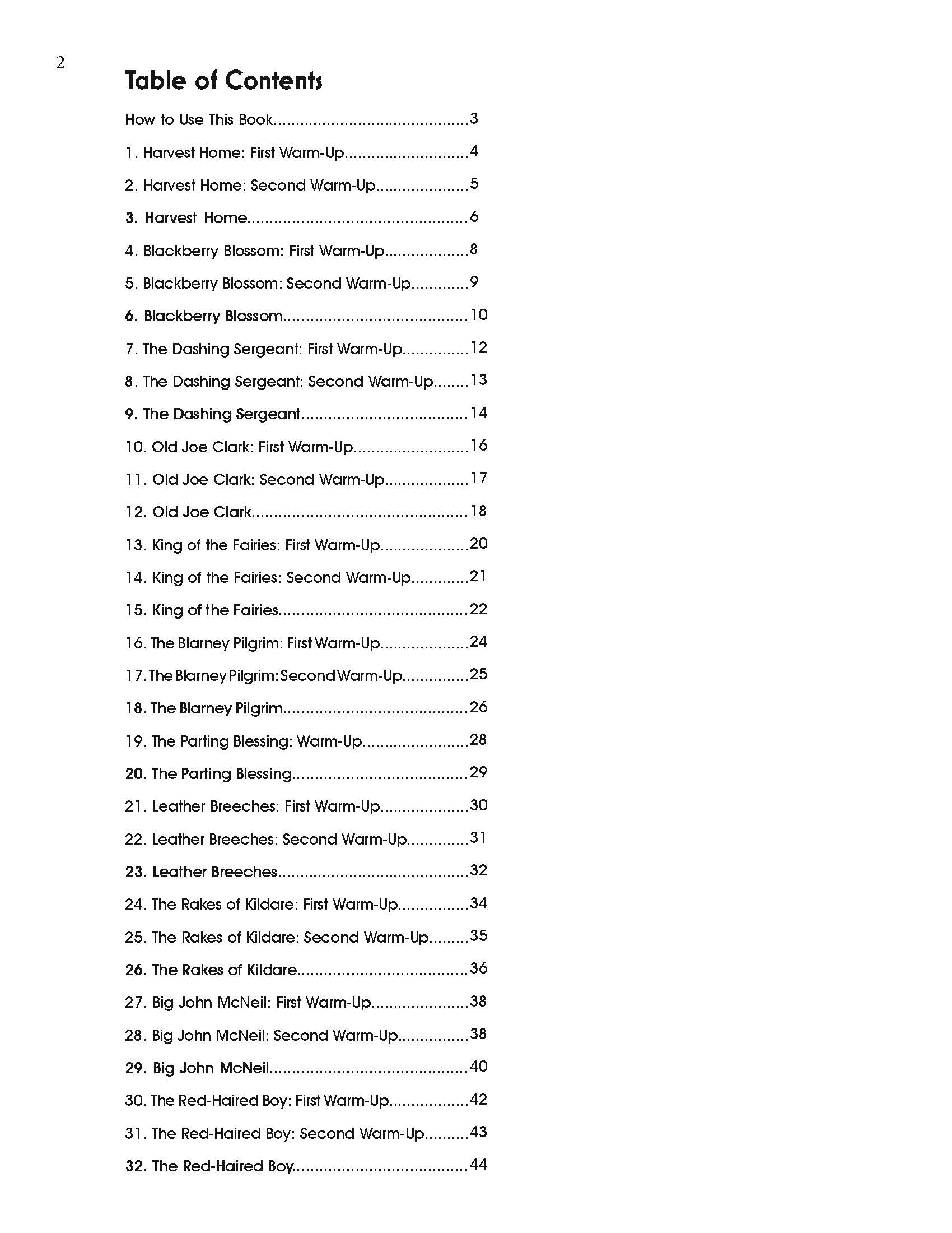 The Blackberry Blossom Fiddle Book for Cello - PDF Download