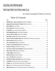 Sailing Into Bethlehem: Christmas Duets for Violin and Cello - PDF Download