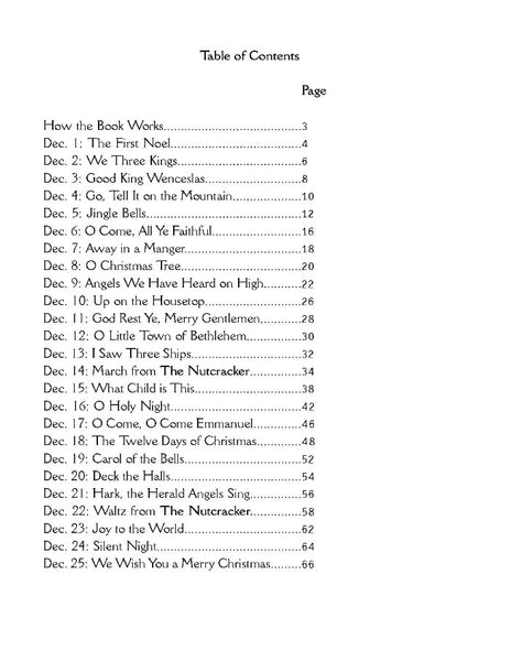 A Viola Advent; 25 Days of Christmas Solos and Duets for a Most Joyous Season