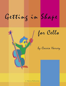 Getting in Shape for Cello: a string class method that can also be played in private study.