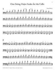 One-String Major Scales for the Cello- PDF Download