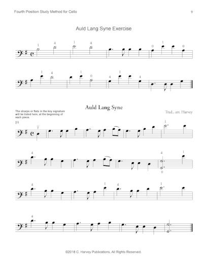 Fourth Position Study Method for the Cello