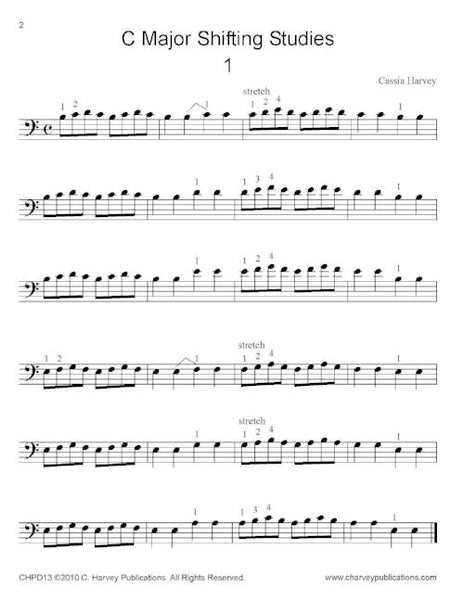 C Major Shifting for the Cello: Improve your grasp of cello positions.