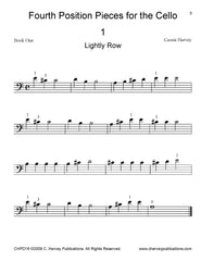 Fourth Position Pieces for the Cello: Improve your cello shifting and position playing.