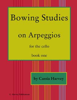 Bowing Studies on Arpeggios for Cello: Improve your cello bowing.