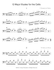G Major Etudes for the Cello- PDF Download