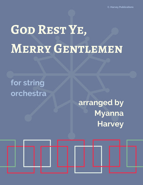 God Rest Ye Merry Gentlemen: A Carol for String Orchestra - PDF download
