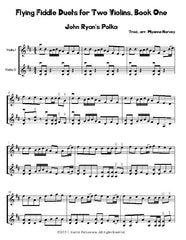 Flying Fiddle Duets for Two Violins, Book One - PDF download